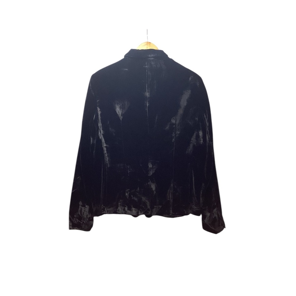 Cavender’s Rockin C Black velvet Women's blazer. Size XL - Picture 3 of 16